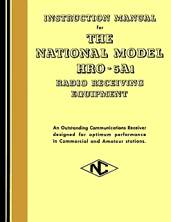 HRO 5A1 Instruction manual